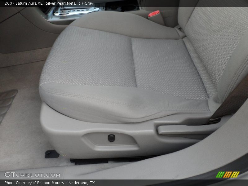 Silver Pearl Metallic / Gray 2007 Saturn Aura XE