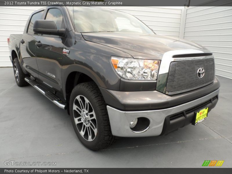 Magnetic Gray Metallic / Graphite 2012 Toyota Tundra TSS CrewMax