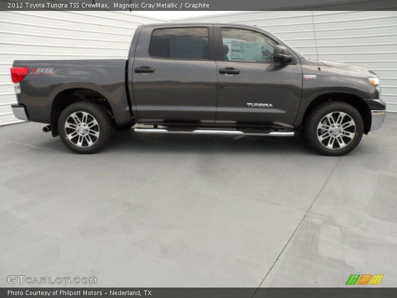 Magnetic Gray Metallic / Graphite 2012 Toyota Tundra TSS CrewMax