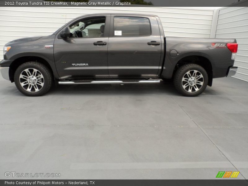 Magnetic Gray Metallic / Graphite 2012 Toyota Tundra TSS CrewMax