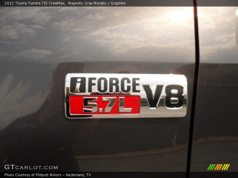 Magnetic Gray Metallic / Graphite 2012 Toyota Tundra TSS CrewMax