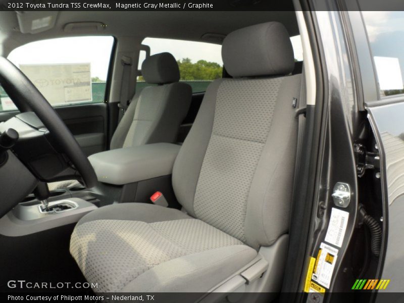 Magnetic Gray Metallic / Graphite 2012 Toyota Tundra TSS CrewMax