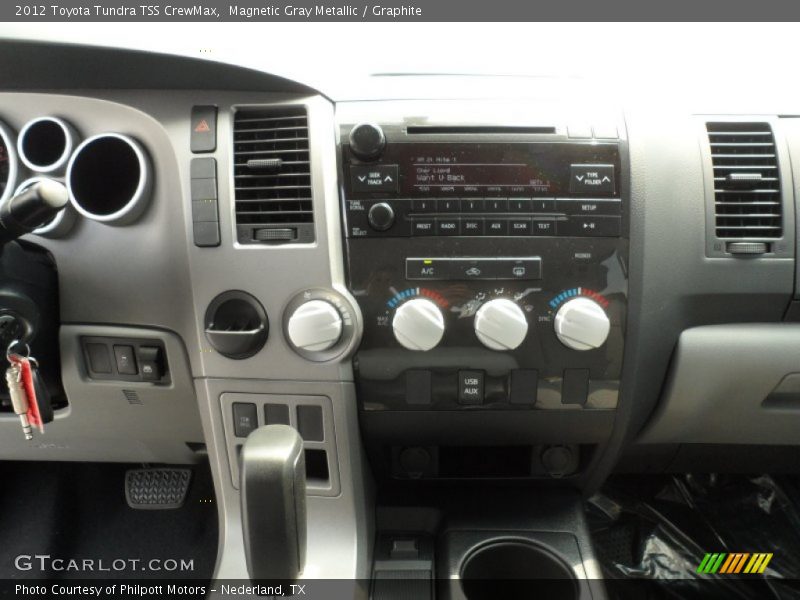 Magnetic Gray Metallic / Graphite 2012 Toyota Tundra TSS CrewMax