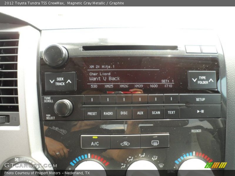 Magnetic Gray Metallic / Graphite 2012 Toyota Tundra TSS CrewMax