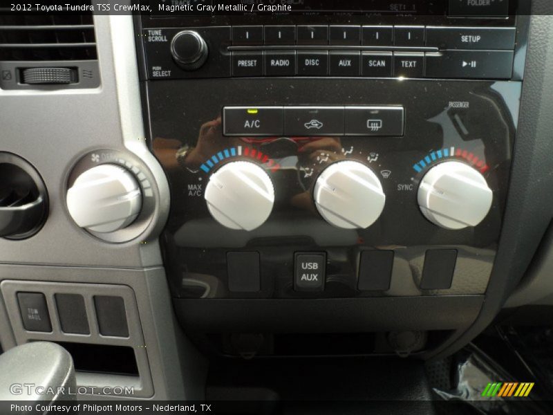 Magnetic Gray Metallic / Graphite 2012 Toyota Tundra TSS CrewMax