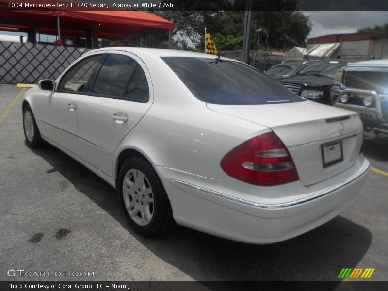 Alabaster White / Ash 2004 Mercedes-Benz E 320 Sedan