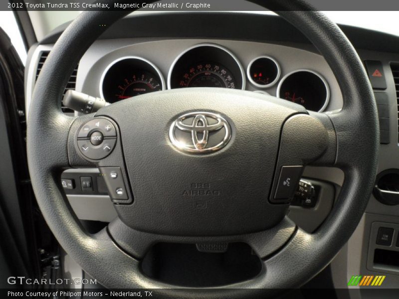 Magnetic Gray Metallic / Graphite 2012 Toyota Tundra TSS CrewMax