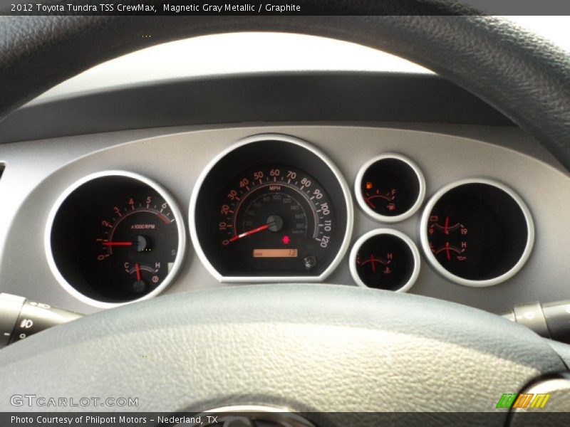 Magnetic Gray Metallic / Graphite 2012 Toyota Tundra TSS CrewMax