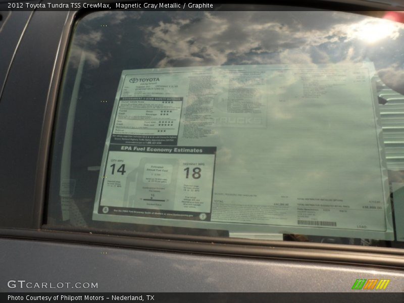 Magnetic Gray Metallic / Graphite 2012 Toyota Tundra TSS CrewMax