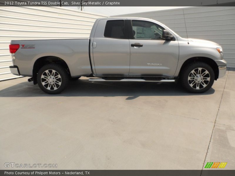 Silver Sky Metallic / Graphite 2012 Toyota Tundra TSS Double Cab