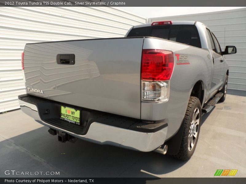 Silver Sky Metallic / Graphite 2012 Toyota Tundra TSS Double Cab