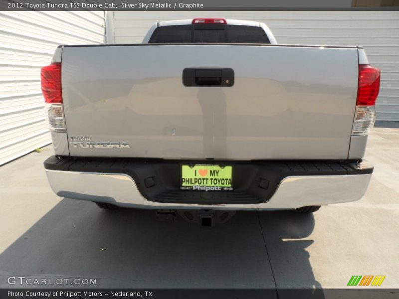 Silver Sky Metallic / Graphite 2012 Toyota Tundra TSS Double Cab
