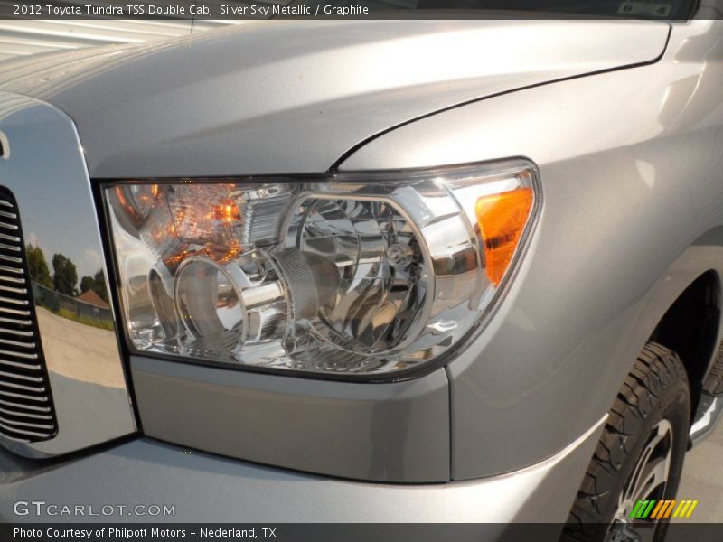 Silver Sky Metallic / Graphite 2012 Toyota Tundra TSS Double Cab