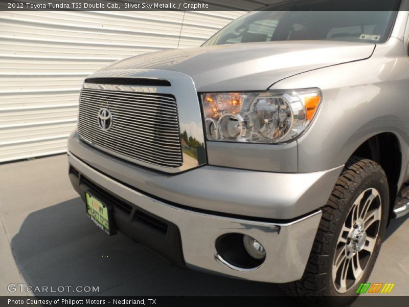 Silver Sky Metallic / Graphite 2012 Toyota Tundra TSS Double Cab