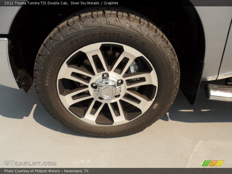 Silver Sky Metallic / Graphite 2012 Toyota Tundra TSS Double Cab
