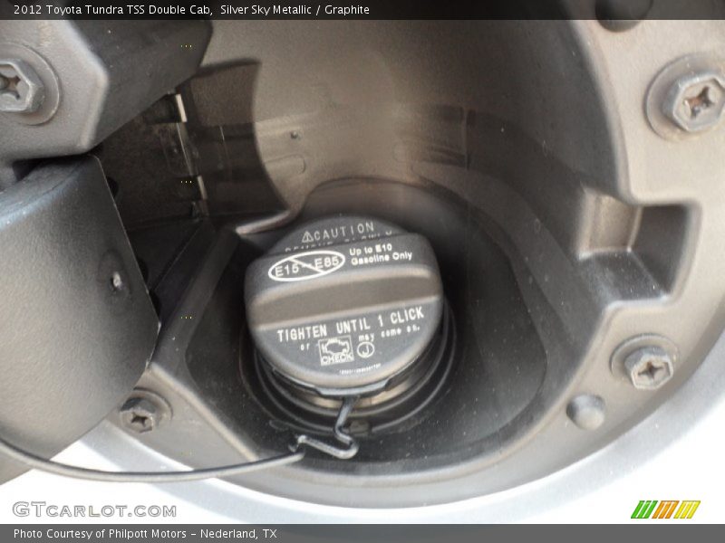 Silver Sky Metallic / Graphite 2012 Toyota Tundra TSS Double Cab