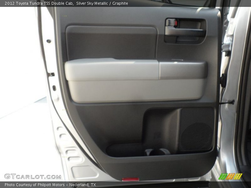 Silver Sky Metallic / Graphite 2012 Toyota Tundra TSS Double Cab