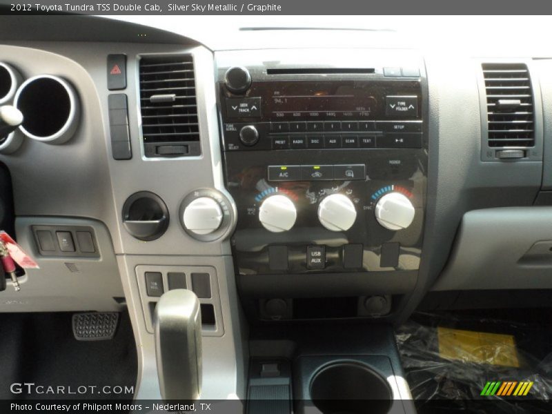 Silver Sky Metallic / Graphite 2012 Toyota Tundra TSS Double Cab