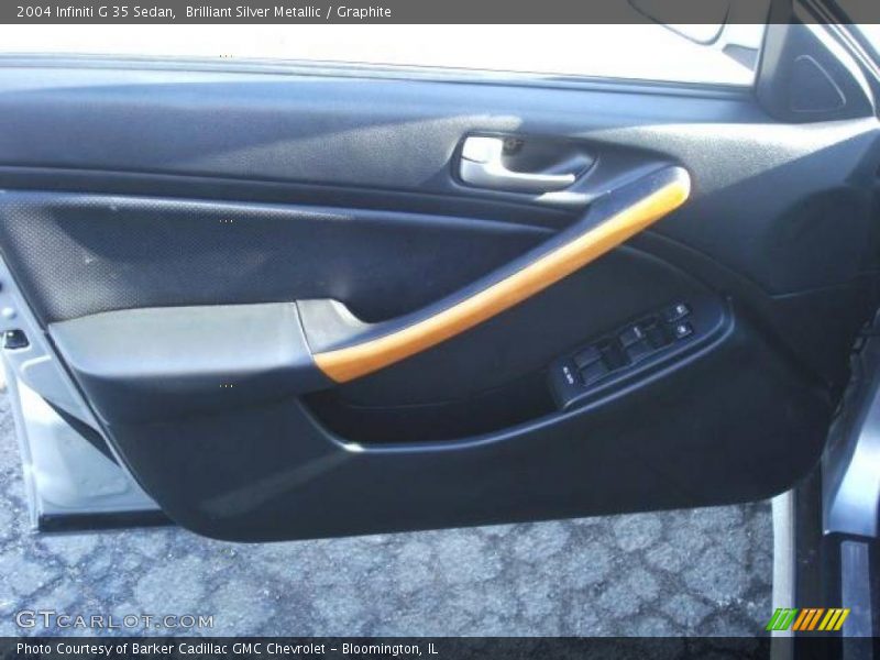 Brilliant Silver Metallic / Graphite 2004 Infiniti G 35 Sedan