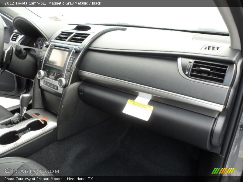 Magnetic Gray Metallic / Black 2012 Toyota Camry SE
