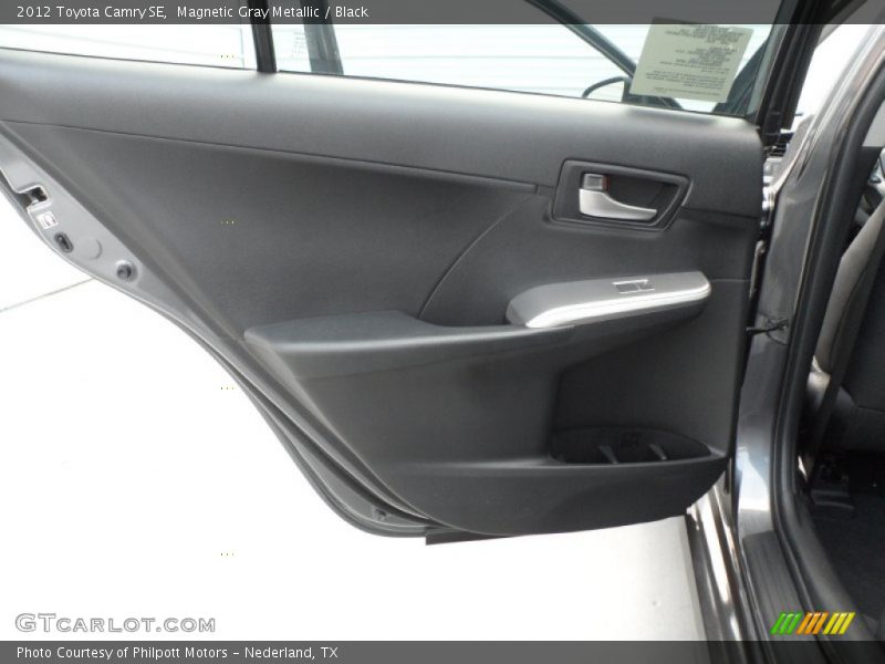 Magnetic Gray Metallic / Black 2012 Toyota Camry SE