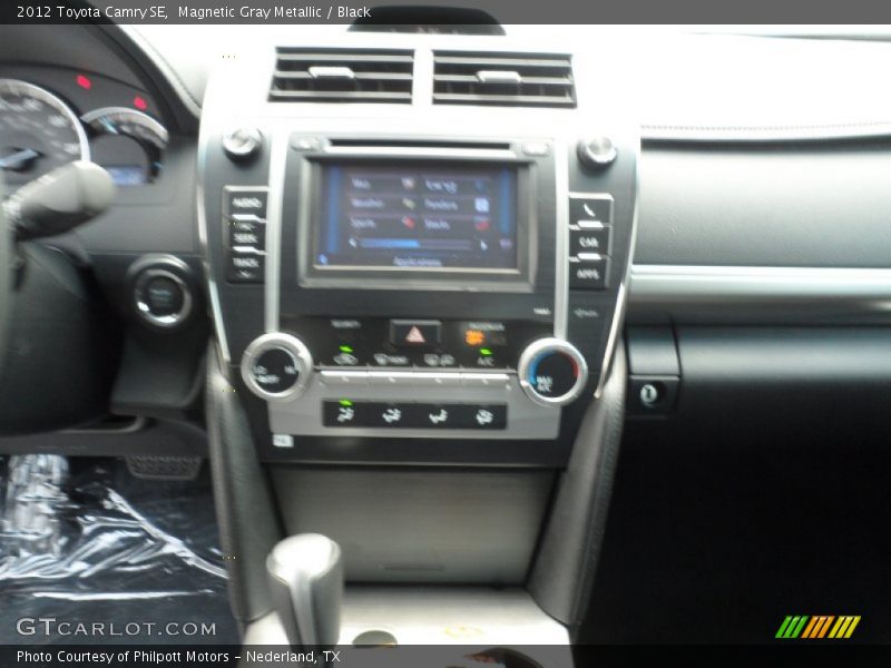 Magnetic Gray Metallic / Black 2012 Toyota Camry SE