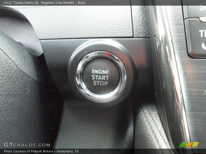 Magnetic Gray Metallic / Black 2012 Toyota Camry SE