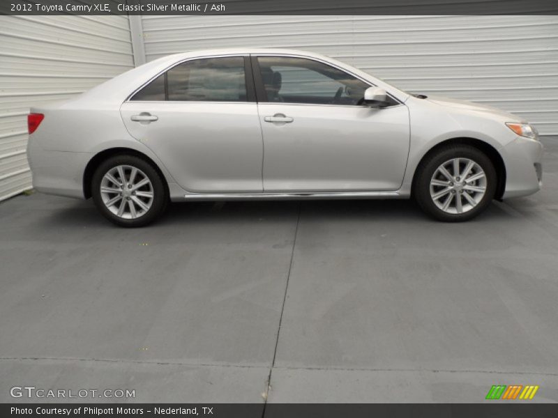 Classic Silver Metallic / Ash 2012 Toyota Camry XLE