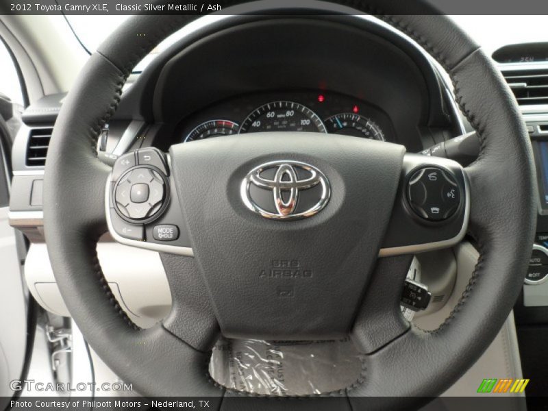 Classic Silver Metallic / Ash 2012 Toyota Camry XLE