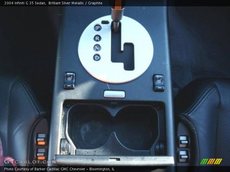 Brilliant Silver Metallic / Graphite 2004 Infiniti G 35 Sedan