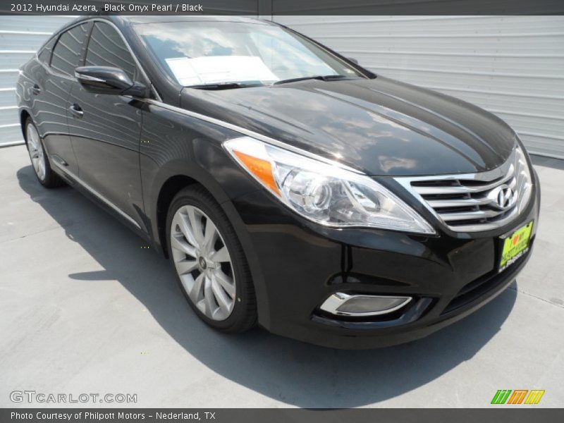 Black Onyx Pearl / Black 2012 Hyundai Azera