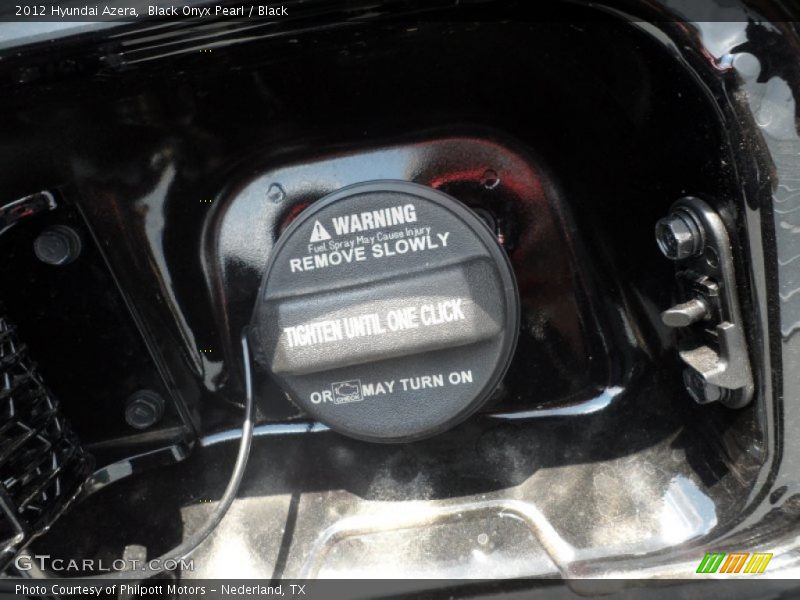Black Onyx Pearl / Black 2012 Hyundai Azera