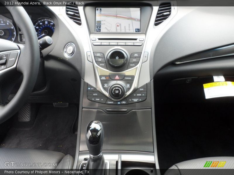 Black Onyx Pearl / Black 2012 Hyundai Azera