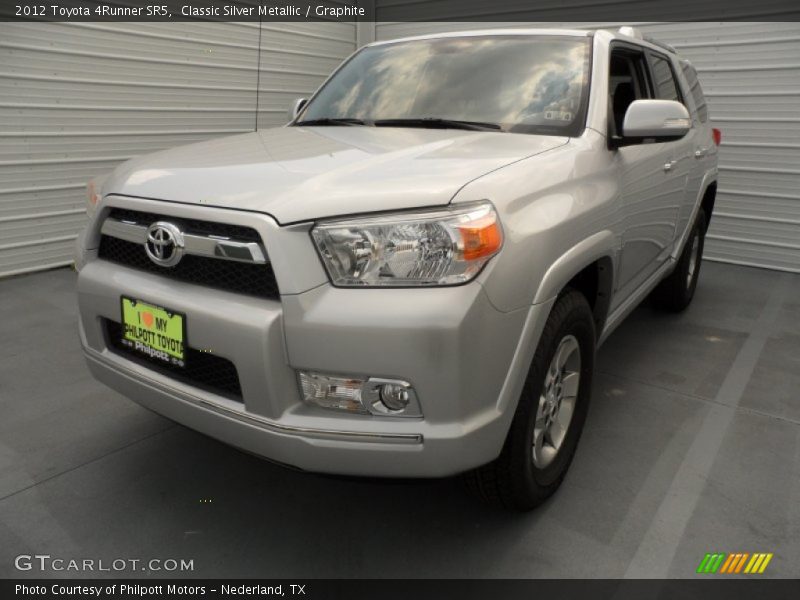 Classic Silver Metallic / Graphite 2012 Toyota 4Runner SR5