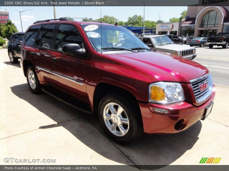 Red Jewel Metallic / Ebony Black 2006 GMC Envoy SLE 4x4
