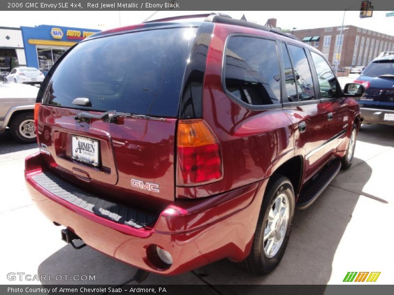 Red Jewel Metallic / Ebony Black 2006 GMC Envoy SLE 4x4