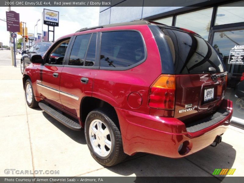 Red Jewel Metallic / Ebony Black 2006 GMC Envoy SLE 4x4