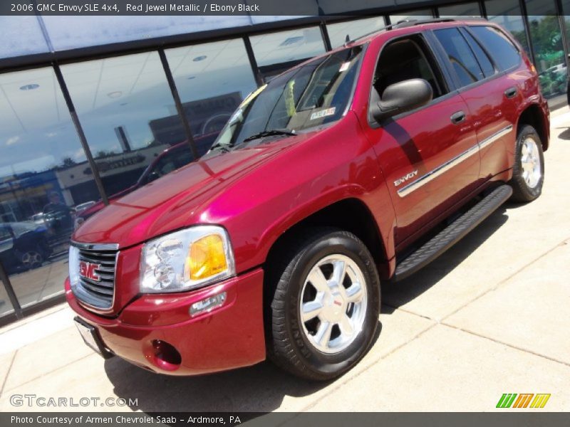 Red Jewel Metallic / Ebony Black 2006 GMC Envoy SLE 4x4