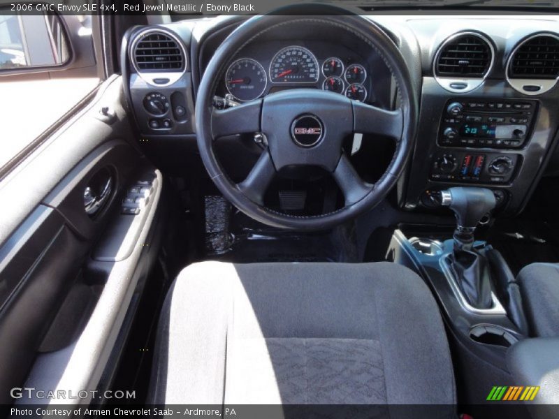 Red Jewel Metallic / Ebony Black 2006 GMC Envoy SLE 4x4