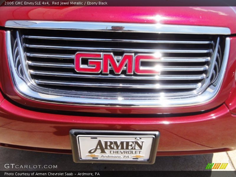 Red Jewel Metallic / Ebony Black 2006 GMC Envoy SLE 4x4