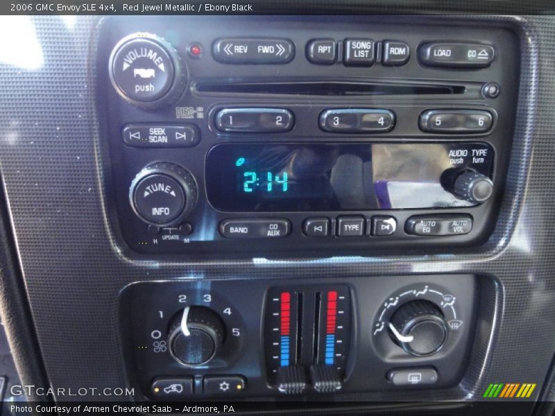 Red Jewel Metallic / Ebony Black 2006 GMC Envoy SLE 4x4