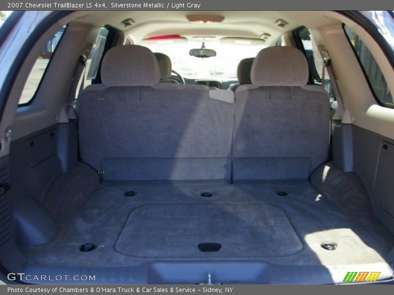 Silverstone Metallic / Light Gray 2007 Chevrolet TrailBlazer LS 4x4