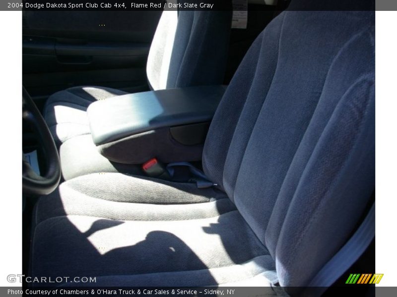 Flame Red / Dark Slate Gray 2004 Dodge Dakota Sport Club Cab 4x4