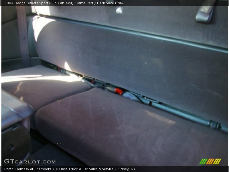 Flame Red / Dark Slate Gray 2004 Dodge Dakota Sport Club Cab 4x4