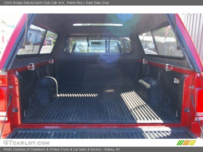 Flame Red / Dark Slate Gray 2004 Dodge Dakota Sport Club Cab 4x4