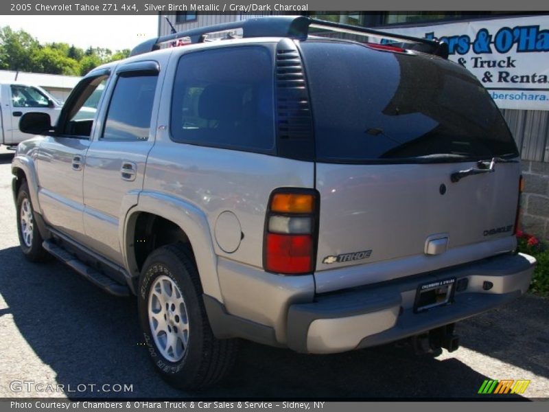 Silver Birch Metallic / Gray/Dark Charcoal 2005 Chevrolet Tahoe Z71 4x4