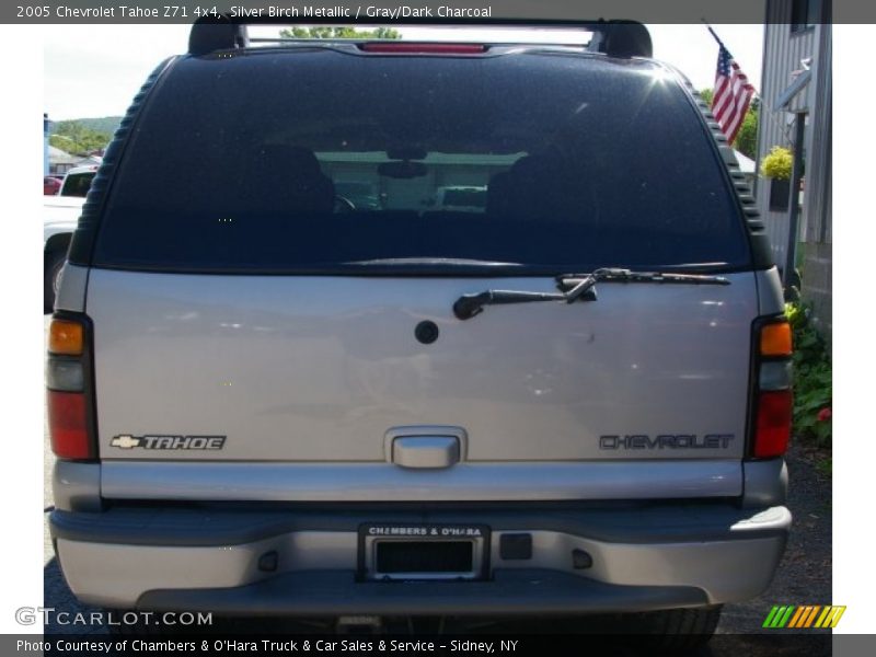 Silver Birch Metallic / Gray/Dark Charcoal 2005 Chevrolet Tahoe Z71 4x4