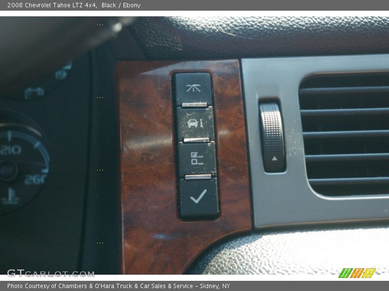 Black / Ebony 2008 Chevrolet Tahoe LTZ 4x4