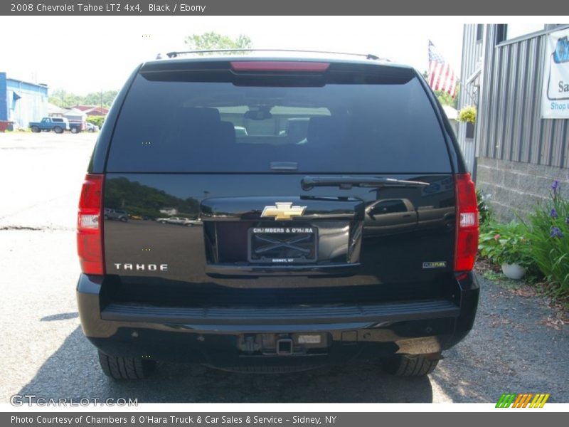 Black / Ebony 2008 Chevrolet Tahoe LTZ 4x4