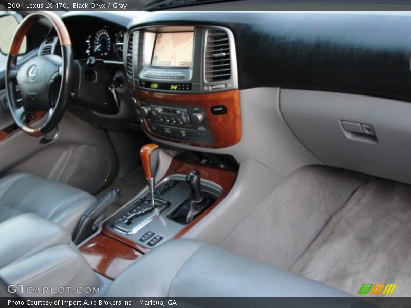 Black Onyx / Gray 2004 Lexus LX 470